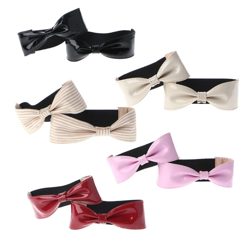 

Bowknot Multi Pattern Anti Loose String For High Heel Strapped With Elastic Rope