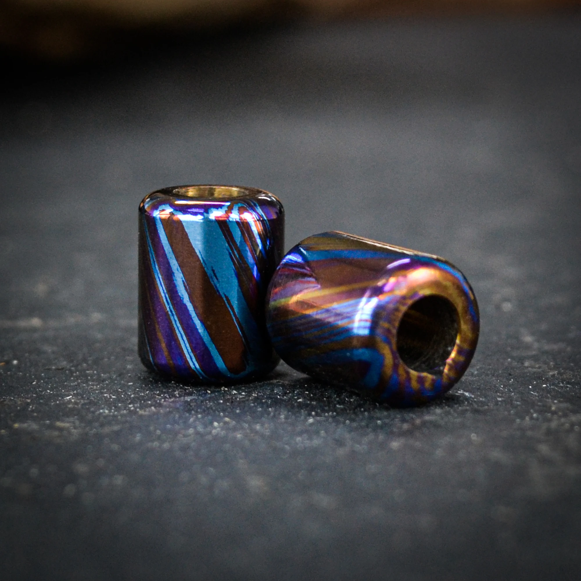 結晶化チタン・シリンダーロッド (チタン合金) ティマスカス Timascus 結晶化チタン・シリンダーロッド (チタン合金) ティマスカス