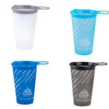 200 мл мягкая чашка складной стакан для воды без BPA нетоксичный Сверхлегкий Спорт на открытом воздухе для марафона, велоспорта 4 цвета TPU