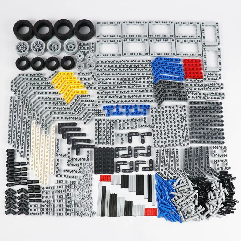 596 шт. Детский конструктор города|Блочные конструкторы| |