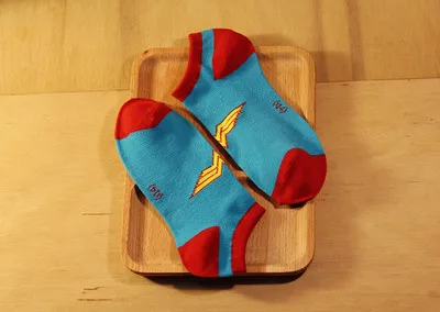 Горячая распродажа! Мужские носки, хлопок, Супермен, Человек-паук, Капитан Америка, отомстил, мужские черные короткие носки, цветные носки с забавными рисунками - Цвет: 10