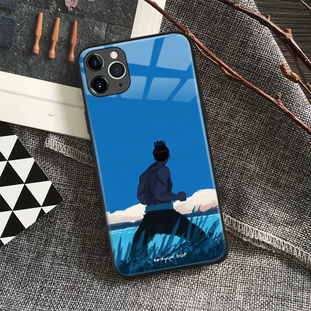 Aoi Todo Jujutsu Kaisen Anime Soft Silicone Glass Phone Case For Iphone