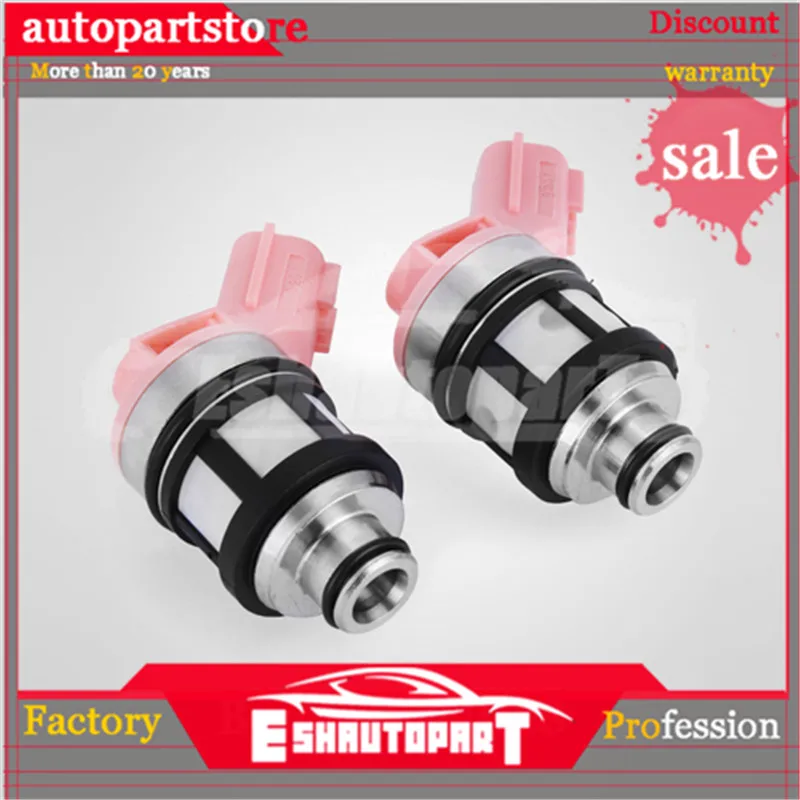 [Набор из 6 шт.] Топливные форсунки 166001800 166001801 для Nissan Frontier Pathfinder Xterra 3.3L INFINITI QX4 1996-2004