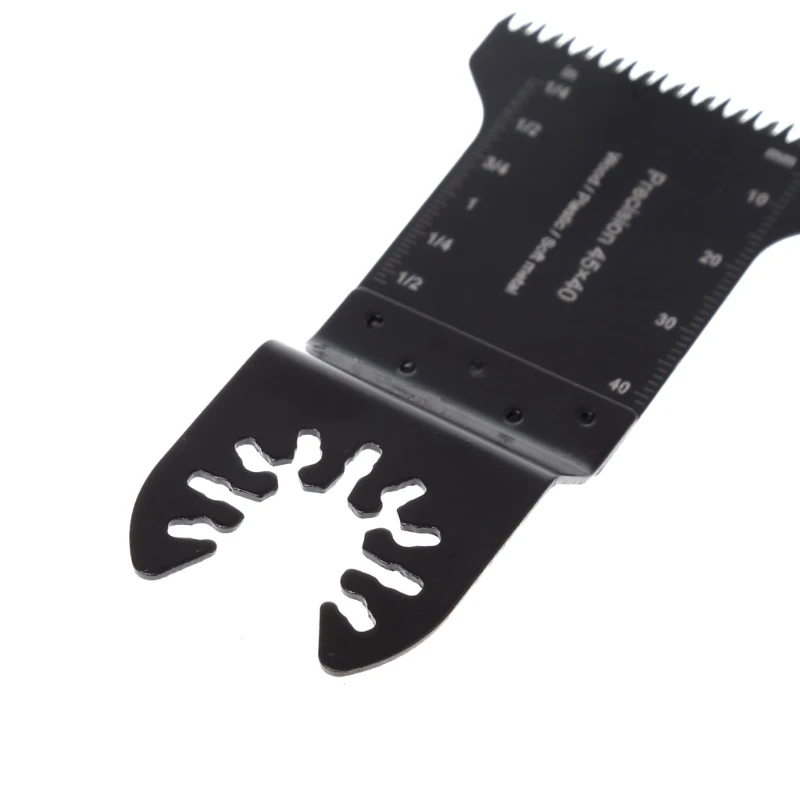 

1 pc 45mm Quick Release HCS Black Oscillating Multitool Japanese Teeth Saw Blade