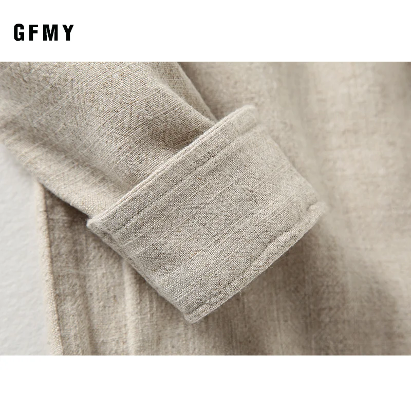 GFMY/ г. Осенняя хлопковая однотонная белая рубашка с длинными рукавами для мальчиков детская повседневная школьная одежда 9028