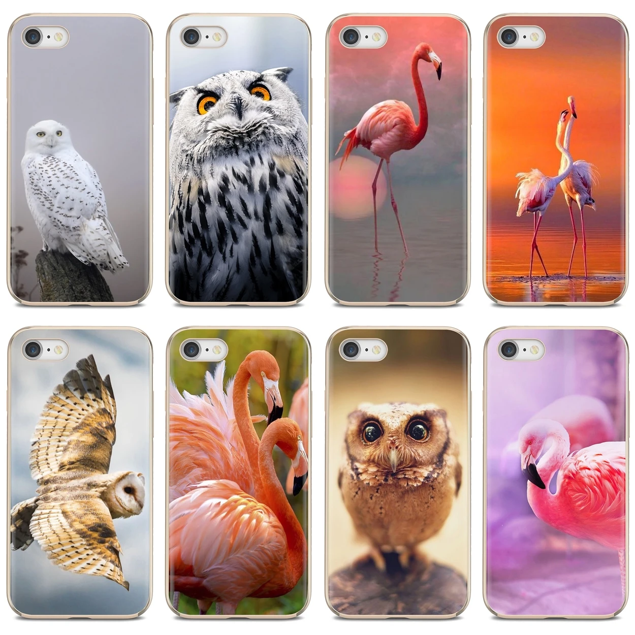 Красивый силиконовый чехол с рисунком фламинго орла совы птицы для iPod Touch iPhone 11 Pro