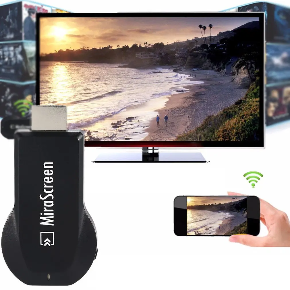 Экран СИНХРОНИЗАТОР для Android S8 Hdmi Hd видео кабель беспроводной экран