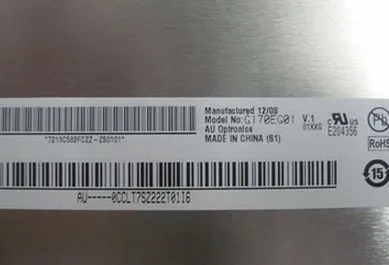 Оригинальный Новый бренд тепло для 1 года AUO G170EG01 V.1 новый оригинальный пакет
