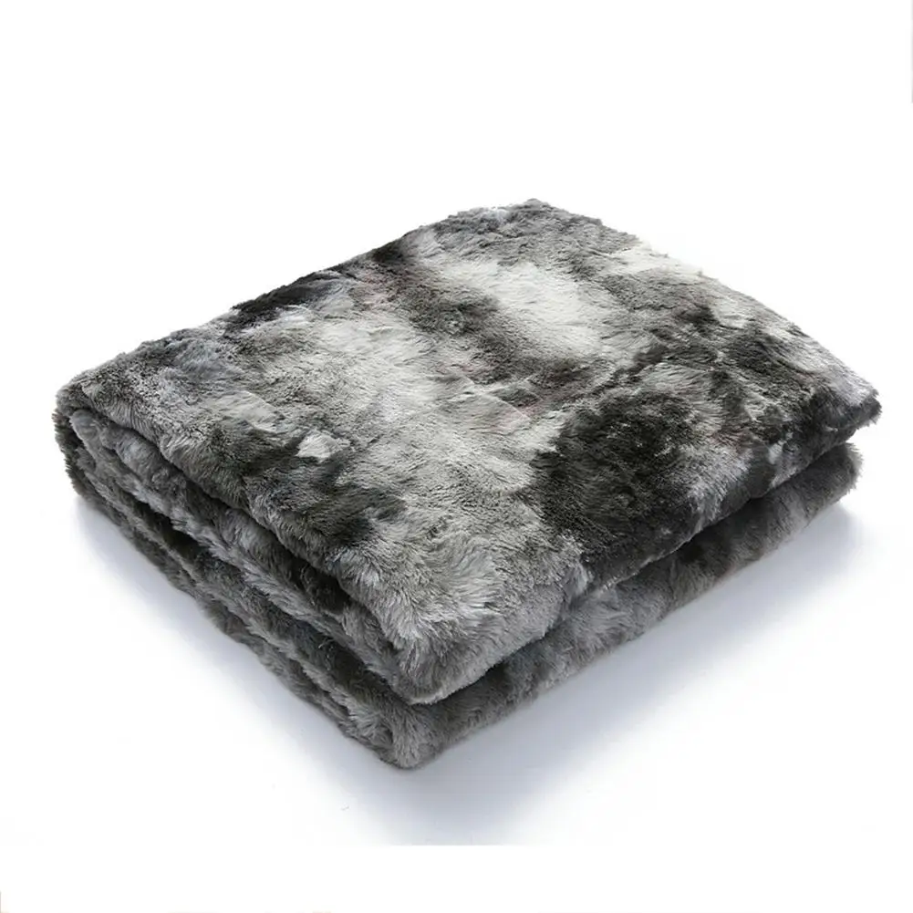 Покрывало, мягкое плюшевое одеяло, теплое покрывало для кровати, дивана, дивана, офиса