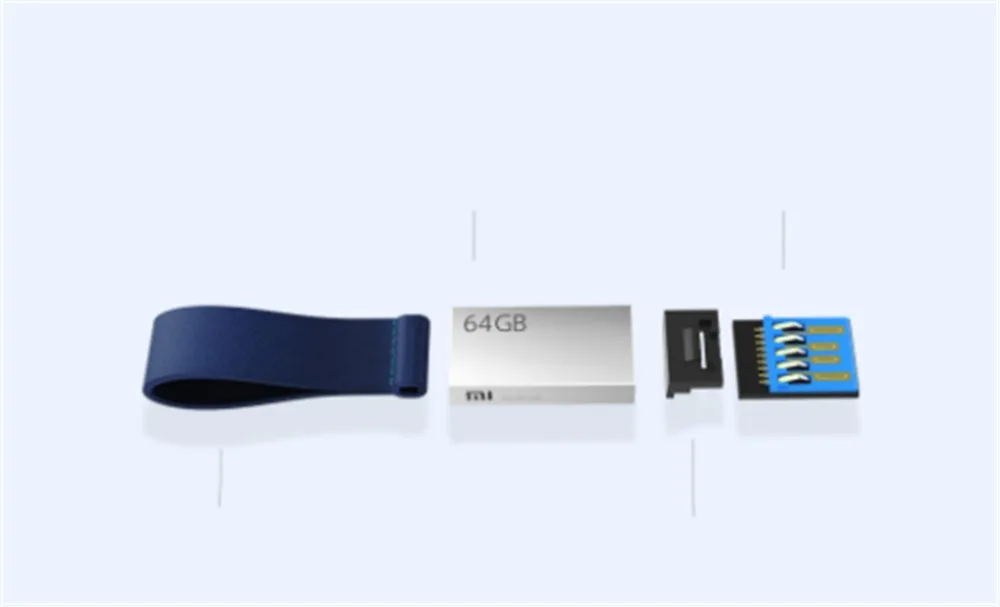 Xiaomi Mijia usb флеш-накопитель 64 ГБ для планшета/ПК u-диск флеш-накопитель переносной мини флеш-накопитель USB 3,0