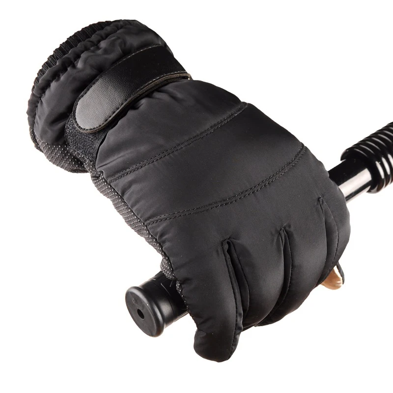 Зимние теплые перчатки для мужчин и женщин, водонепроницаемые лыжные перчатки, зимние уличные спортивные ветрозащитные зимние перчатки