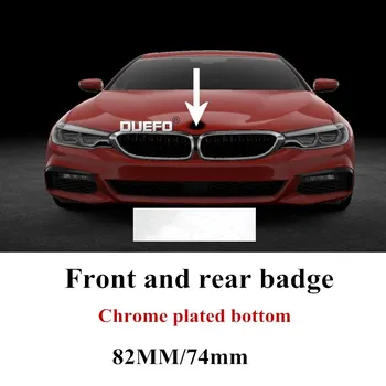 

20pcs 82mm 74mm black blue front/rear boot badges hood trunk Emblem for E46 E39 E38 E90 E60 Z3 Z4 X3 X5 X6 51148132375