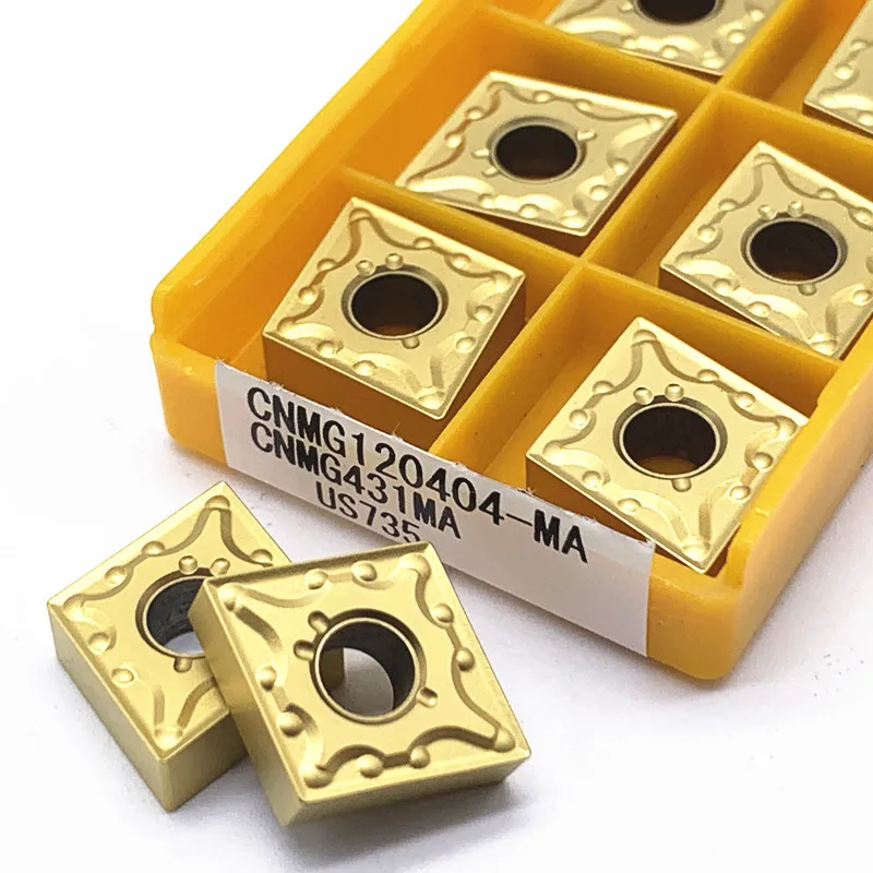 CNMG120404 MA VP15TF UE6020 US735 твердосплавные вставки внутренний резак токарный инструмент