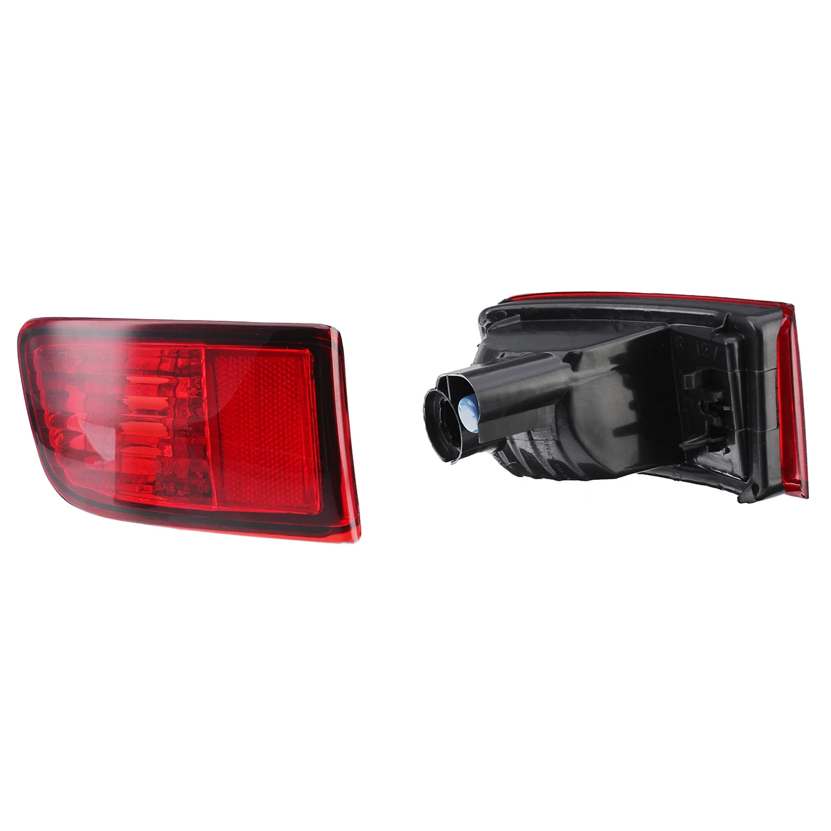 Задний отражатель бампера для Toyota Land Cruiser Prado 120 2002 2003 2004 2005 06 07 08 2009 1 пара|Фара авто