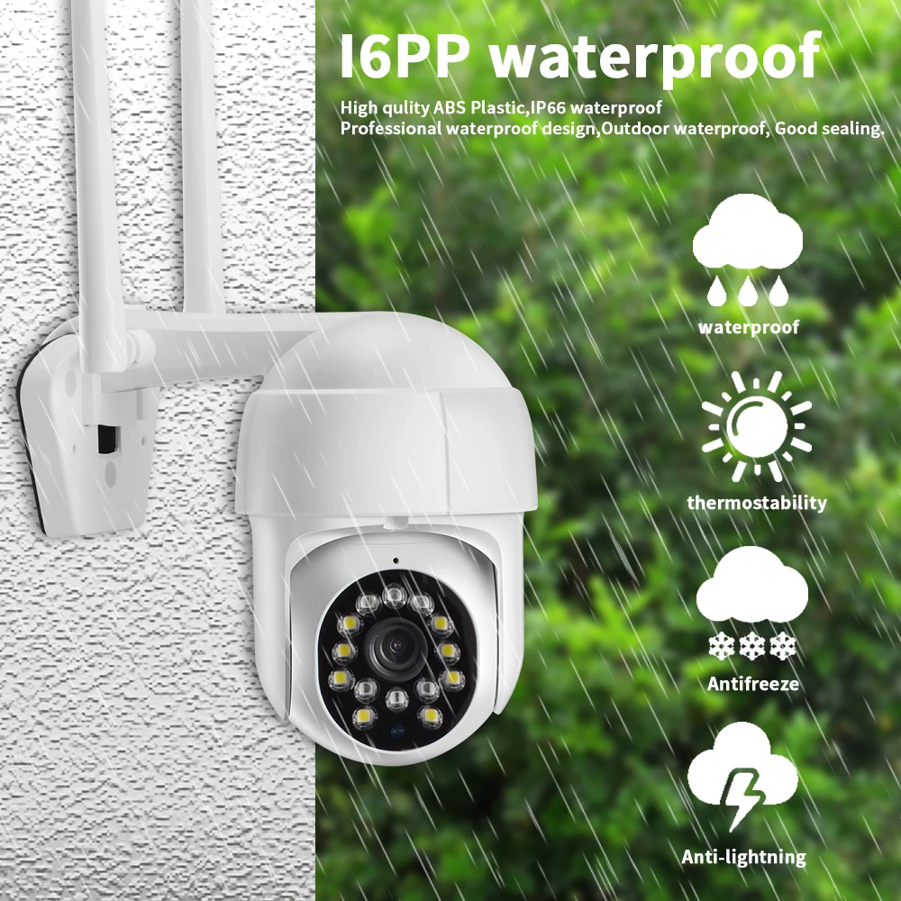 HD1080P 1.5Inch Mini Yoosee PTZ Wifi Camera Outdoor Wireless IP Camera Auto Tracking Motion Detection Two-Way Audio Could Record mini camera,ip camera,wifi camera,surveillance camera,wifi ip camera