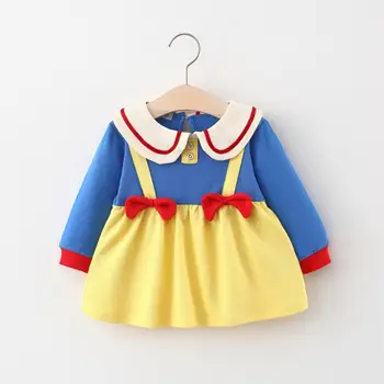 

Knitted Baby Girls Dress Princess Girls Costume Dresses Christmas Toddler Baby Dress 1st Birthday Party Kids Clothes For Girls