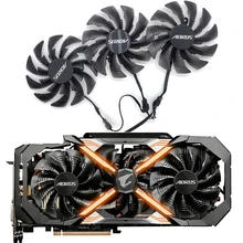 Refroidisseur de jeu pour GIGAYTE AORUS GeForce GTX 1070 1080 Ti RTX 2060 1080Ti RTX2060 Xtreme Edition, 12V 0.55A