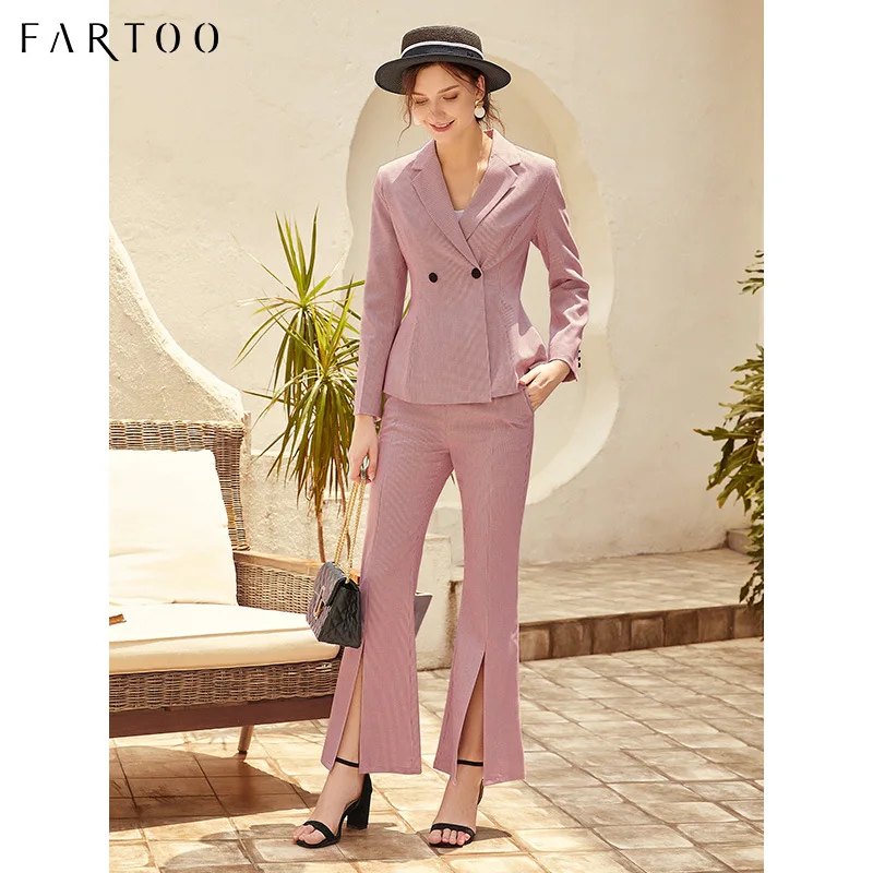 

French Plaid Small Suit 2019 Autumn New Style Fashion Casual Slim Fit Retro Versatile Elegant Coat Women's