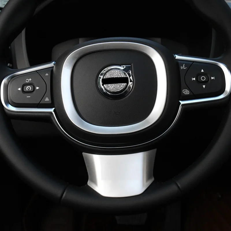 Для volvo xc90 модифицированные- XC90 интерьер центральный контроль воздуха на выходе Декоративные Наклейки интерьерные автомобильные аксессуары
