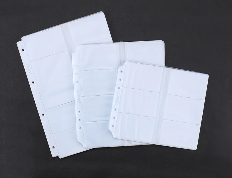 A5 B5 A4 30 11 20 26 Holes Rings Plastic Pockets 100sheets And Paper Refills
