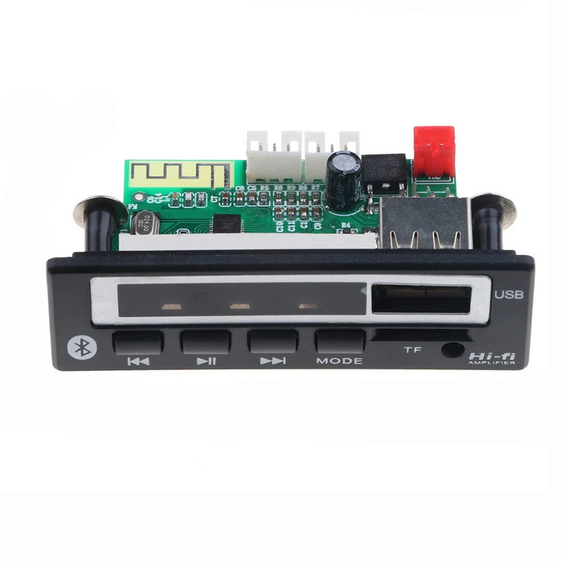 

MP3 Bluetooth Audio Decoder Module USB TF FM Radio MP3 WMA WAV Player Music Wireless Receiver Decoding Board For Car Accessories