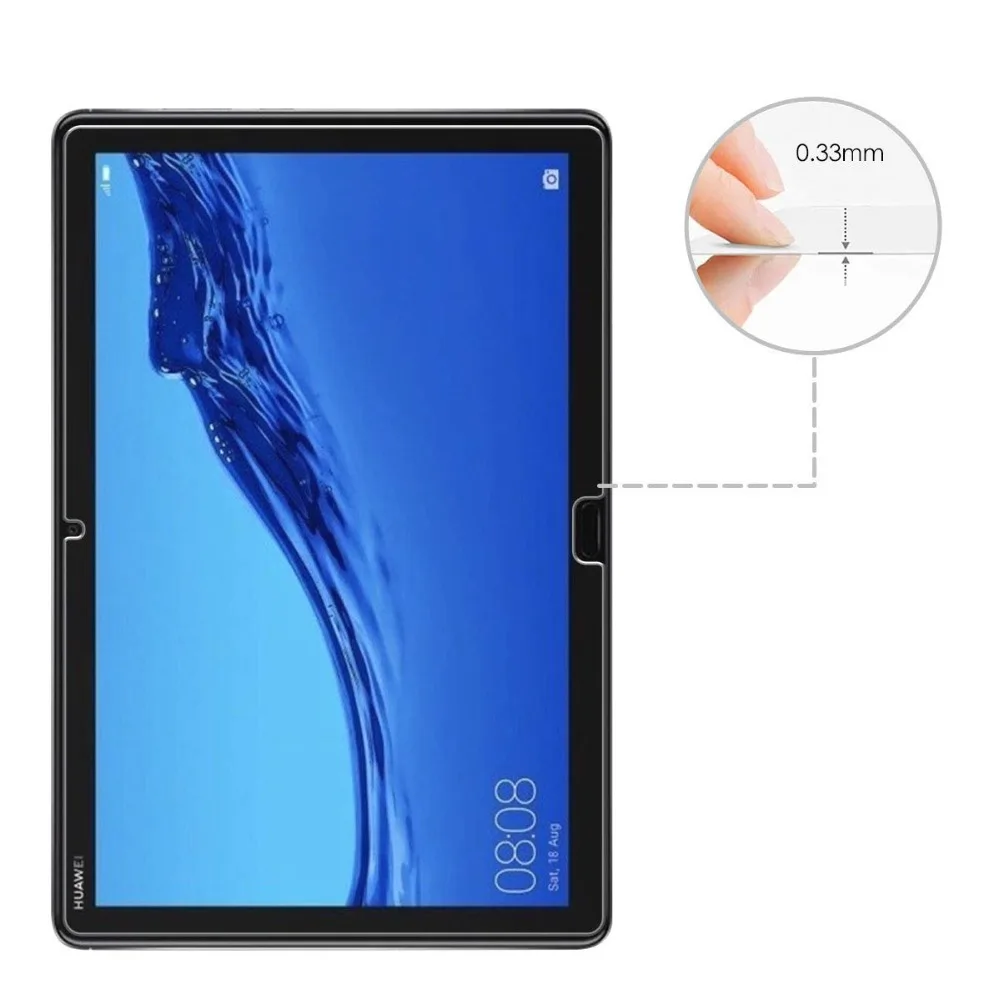 

Tablet Tempered Glass Screen Protector Cover for Huawei MediaPad M5 Lite 10.1 Inch Anti-fingerprint Protective Film