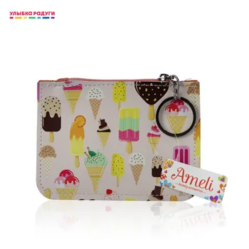 

Cosmetic Bags & Cases Ameli 3087999 Улыбка радуги ulybka radugi rulybka smile rainbow косметика Ameli cosmetic bag with card compartment 3087999