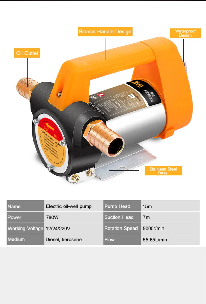 pompe de transfert diesel électrique pour extracteur de ac dc par min