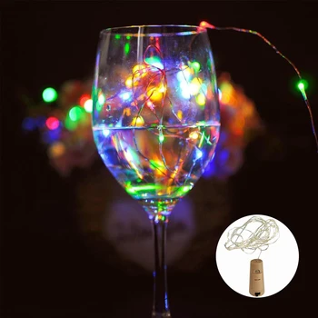 

christmas decorations for home led strip light Colorful light string copper wire light Halloween decor lights Fairy Lights