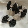 black bow