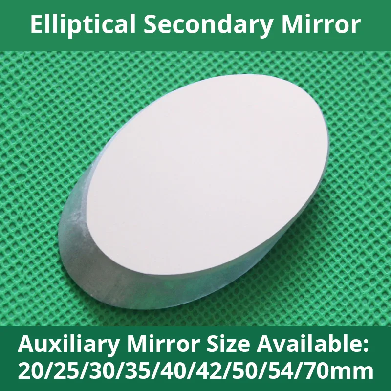 EllipticalSecondaryMirror20mm25mm30mm35mm40mm42mm50mm54mmforDIYNewtonianReflecting