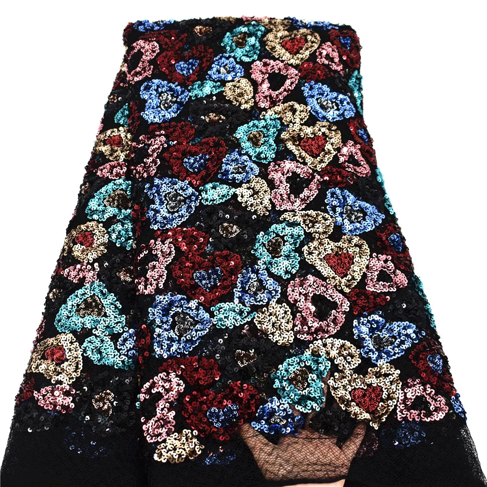 Гуанчжоу завод Модный дизайн Африканский французский блесток кружева очень