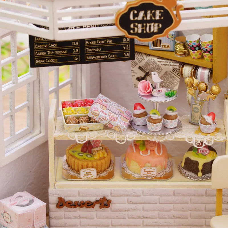 

DIY Hut Model Diary Handmade Assembled Princess House Cake Toy Creative Birthday Gift Women's
