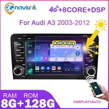 Autoradio 2 din android 10 stereo con schermo per Audi RS3 Sportback A3 8P S3 2003-2012 Carplay Intelligent system Multimedia