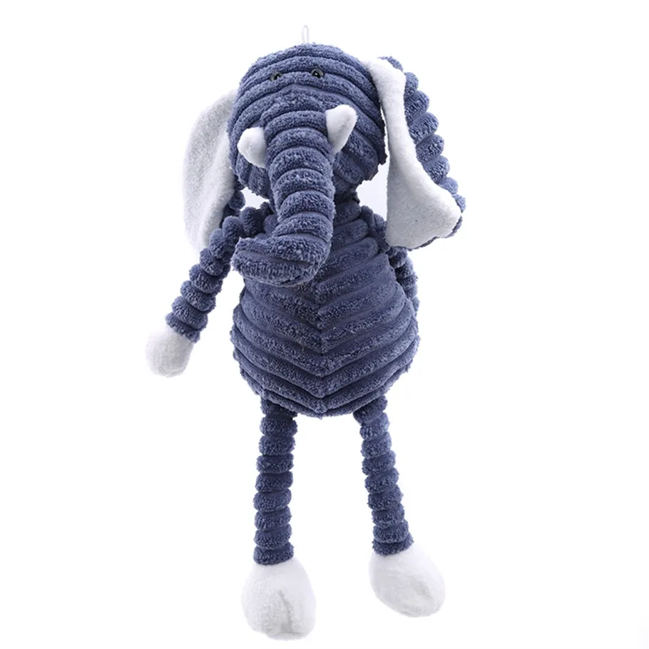 Ruiwjx милый чучело мягкая игрушка дерзкий слон с полосатыми руками и ногами для детей