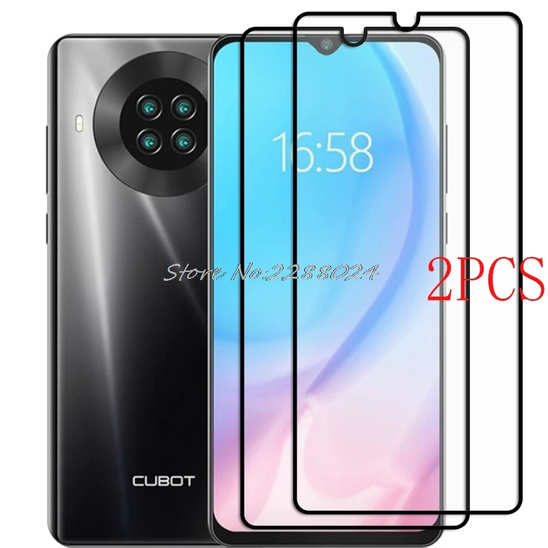 2PCS For Cubot Note 20 Pro Glass Screen Protector case Full Cover Tempered Glass Protective 9H 2.5D Glass Film Cubot Note20 afbeelding