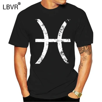 

Fashion Funny Tops Tees ZODIAC SIGN PISCES T-SHIRT Star Sign Astrology Horoscope O-Neck Streetwear Tees