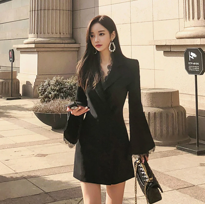 Robe Blazer Dentelle 2025