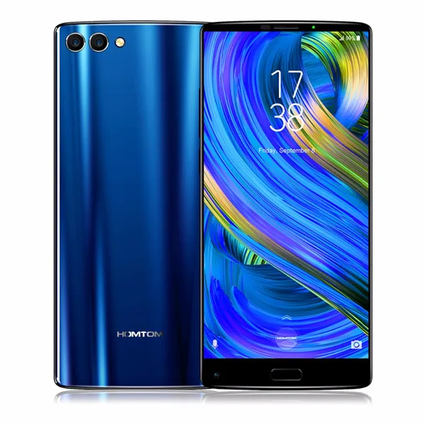 HOMTOM S9 Plus 18:9 HD+ 5,9" Tri-bezelless полный дисплей сотовый телефон MT6750T Восьмиядерный 4G ram 64G rom двойная задняя камера мобильный телефон