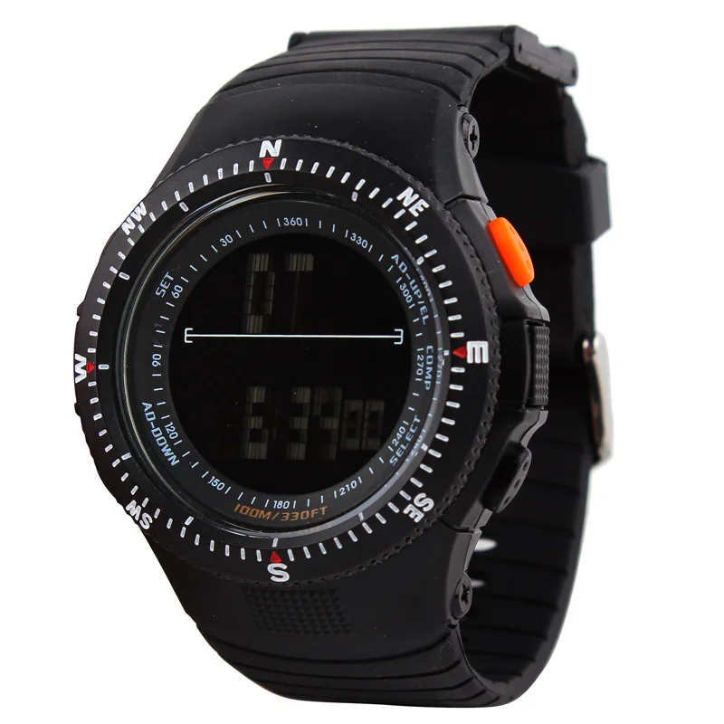 

Skmei 0989 Waterproof Watch Multi-functional Sports Men Dual Display Watches Night Light Outdoor Mountain Climbing