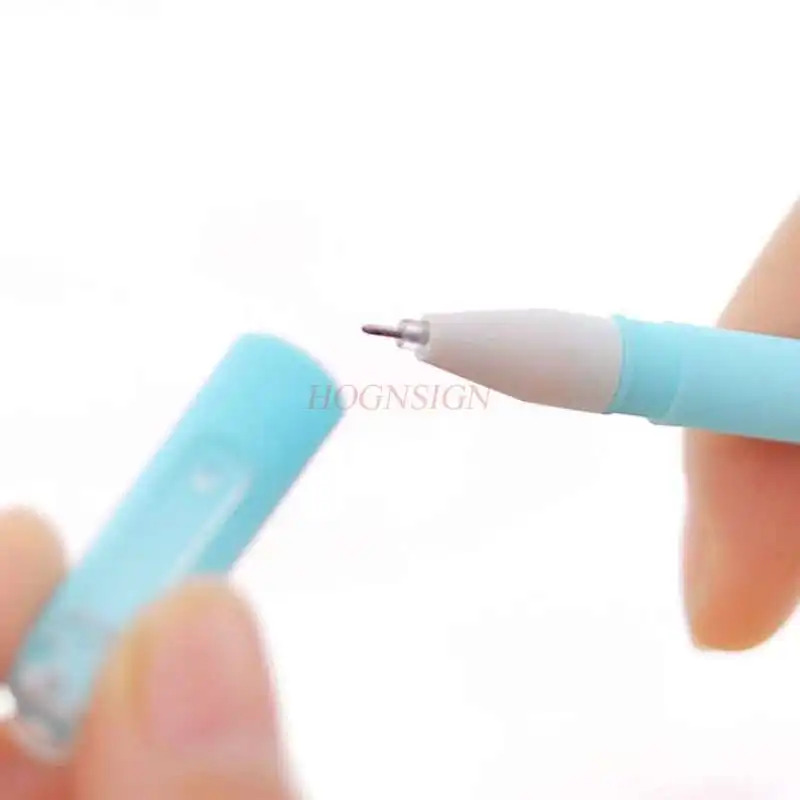 

Student school supplies fresh candy-colored personality pen cute gel pen black refill