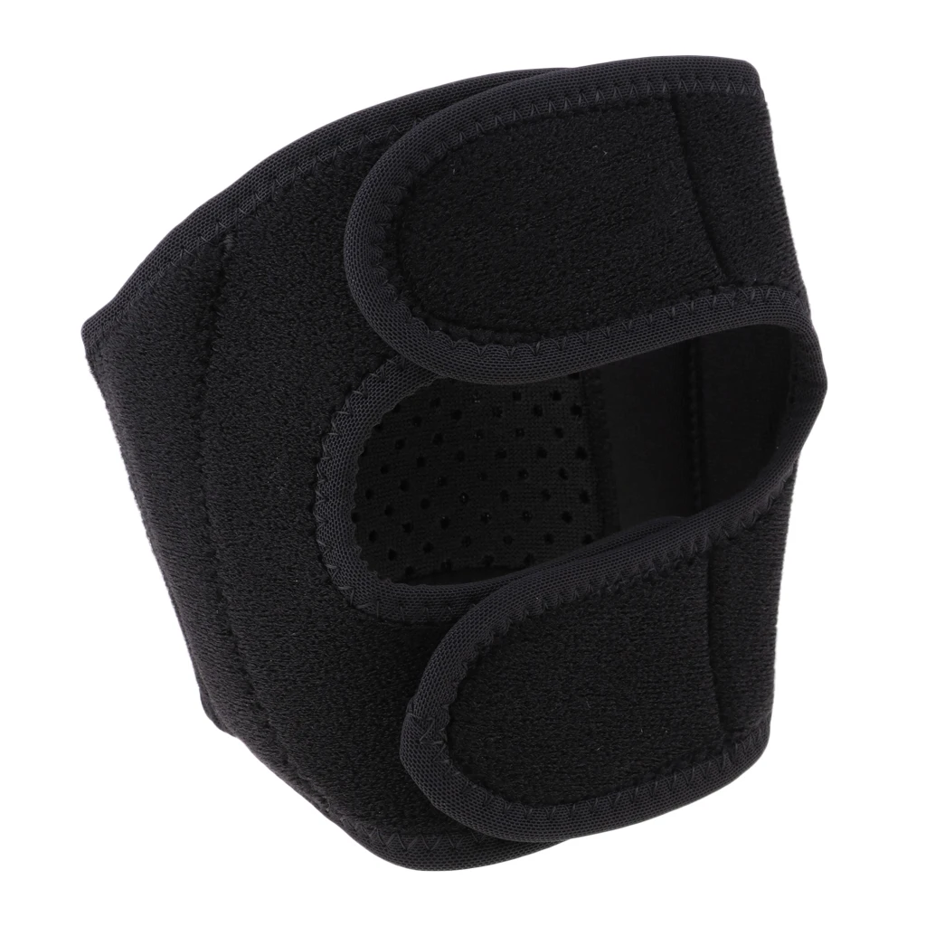 1 Pair Bicycle Ankle Leg Strap With Sports Knee Pad Brace Protector Black Men Women Outdoor Cycling Equipment
