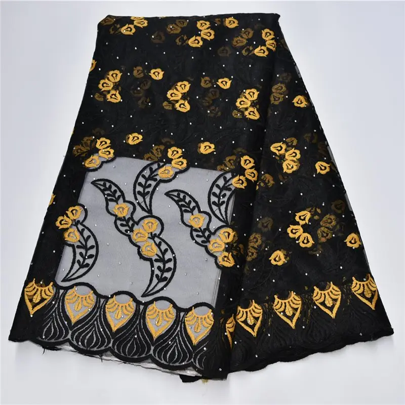 Горячая Распродажа африканская кружевная ткань Высокое качество Тюль кружевные платья для женщин вышивка чистая французская кружевная ткань