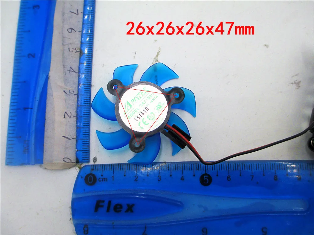 Ventilador para Apistek fã da Placa Novo Nfta Nnta Ga61b2h Pfte 12v Gráfica Ga51b2u Ga51s2m - Imagem 3