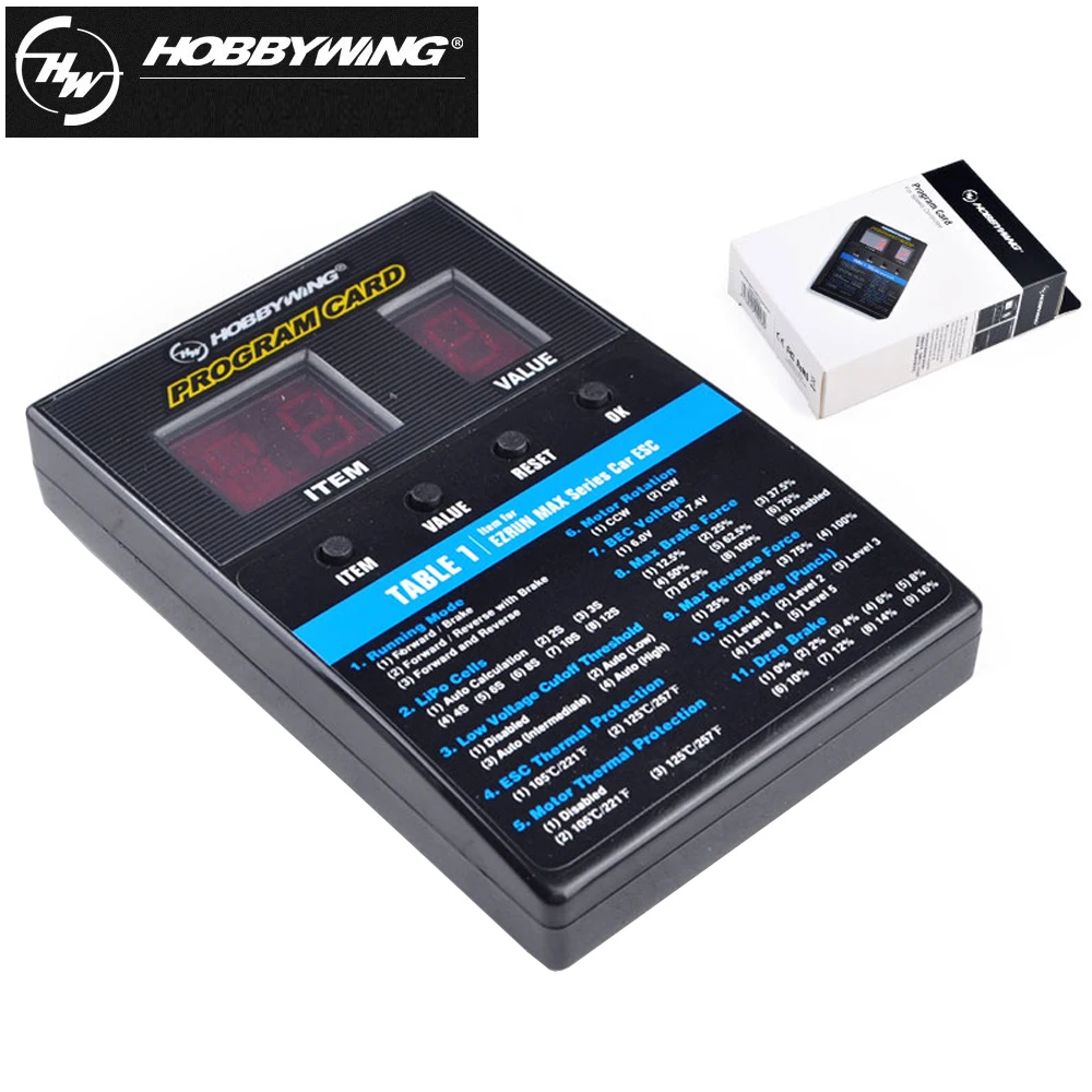Бесщеточный контроллер скорости Hobbywing quirun 10BL120 120 А 2 3S для игрушек на