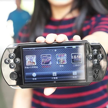 

X9 5.1 Inch Handheld Game Console 8GB Video Game Player Built-In 300 Games Handheld Retro Console for Kids Adults