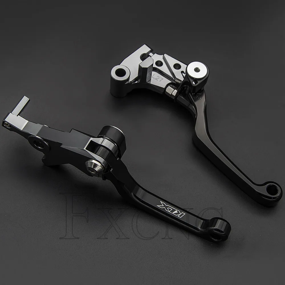 CNC Motorcycle Pit Dirt Bike Brake Clutch Lever Aluminum Lever For Kawasaki KLX250 KLX125 D-TRACKER KLX 250 125 2010-2016 2011