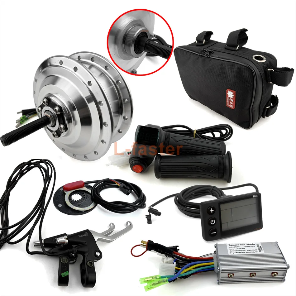 24V36V 250W Common Bike Electric Kit With Brushless Hub Motor For Single  Freewheel Sprocket City Bicycle Silver Back Wheel|Electric Bicycle  Accessories| - AliExpress