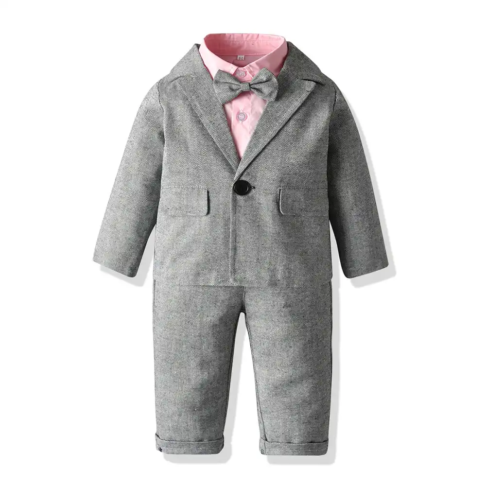 baby coat pant suit