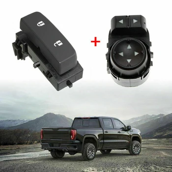 

22883768, 15804093 Door Lock Switch+Mirror Control Switch For GMC Sierra Chevy Silverado 2007-2014